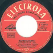 7inch Vinyl Single - Kölner Männergesangverein - Deutsche Heimat