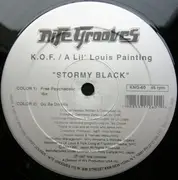 12inch Vinyl Single - KOF: A Lil' Louis Painting - Stormy Black