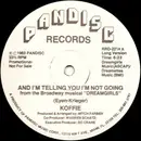 12inch Vinyl Single - Koffie - And I'm Telling You I'm Not Going - PROMO