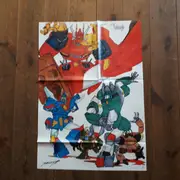 LP - Koji Makaino - Dancing Xabungle - Obi, Poster, Insert