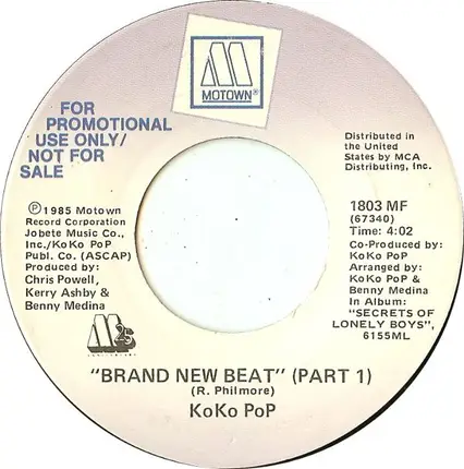 Koko-Pop - Brand New Beat