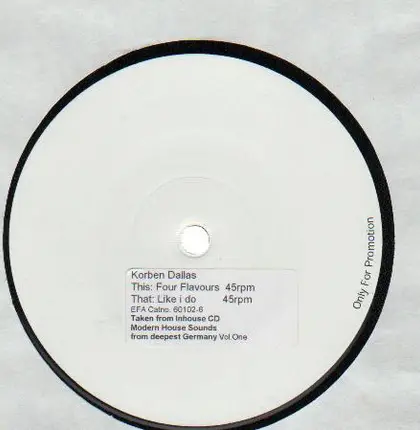 Korben Dallas - Like I Do / Four Flavours