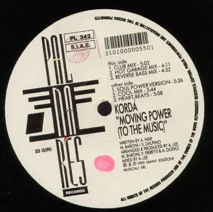 Korda - Moving Power (To The Music)