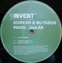 12inch Vinyl Single - Korean & Mutabor - Paris - Dakar