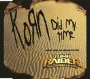 CD Single - Korn - Did My Time