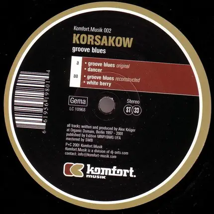 Korsakow - Groove Blues