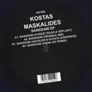 12inch Vinyl Single - Kostas Maskalides - Bandsaw EP - Blue Transparent Vinyl