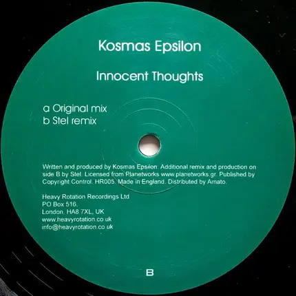 Kosmas Epsilon - Innocent Thoughts
