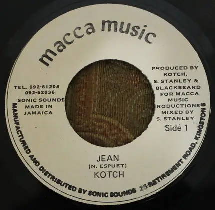 Kotch - Jean / In Space Dub