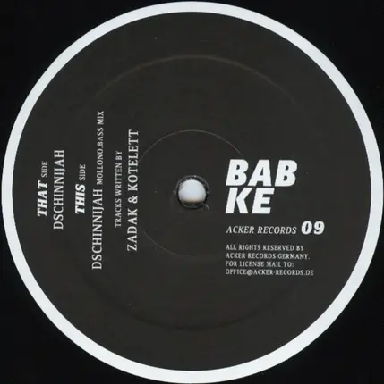Kotelett & Zadak - Babke