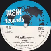 12inch Vinyl Single - Koto - Jabdah