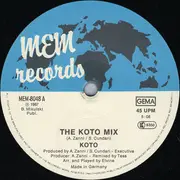 12inch Vinyl Single - Koto - The Koto Mix / Jabdah (Megamix)