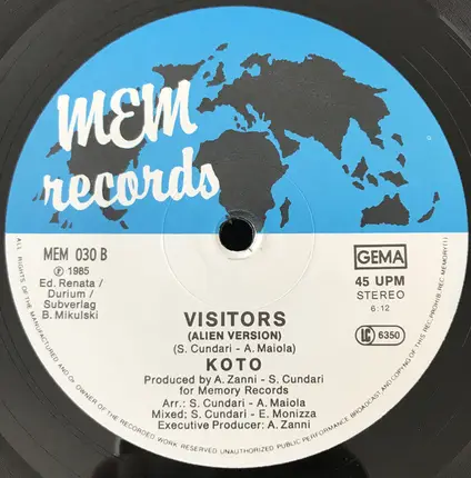 Koto - Visitors