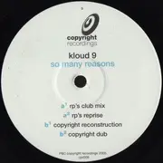 12inch Vinyl Single - Kloud 9 - So Many Reasons