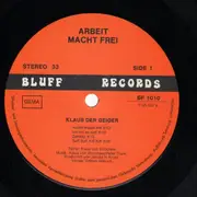 LP - Klaus Der Geiger - Arbeit Macht Frei
