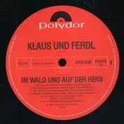 LP - Klaus Und Ferdl - Im Wald Und Auf Der Heidi