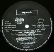LP - Klaus Wagenleiter , Thomas Stabenow , Harald Rüschenbaum - Trio Concepts