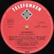LP - Klaus Wunderlich - Favourites
