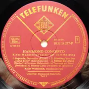 LP - Klaus Wunderlich - Hammond Concerto (Klaus Wunderlich Spielt Zur Unterhaltung)