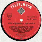 LP - Klaus Wunderlich - Hits Again 5