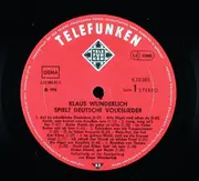 LP - Klaus Wunderlich - Spielt Deutsche Volkslieder