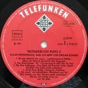 LP - Klaus Wunderlich - Wunderlich Pops 2 (Klaus Wunderlich And His New Pop Organ Sound)