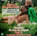 LP - Klaus Wunderlich - 24 Melodien, Die Man Nie Vergißt, Vol. 1