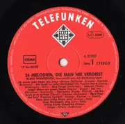 LP - Klaus Wunderlich - 24 Melodien, Die Man Nie Vergißt, Vol. 1