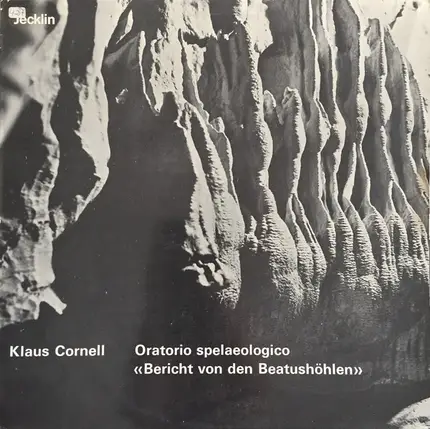 Klaus Cornell - Oratorio Spelaeologico