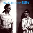 7inch Vinyl Single - Klaus Cornfield / Buddy Love - Klaus Cornfield Visits Buddy - Blue Transparent
