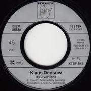 7inch Vinyl Single - Klaus Densow - So Ein Mädchen Wie Du