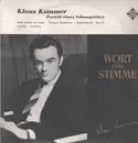 LP - Klaus Kammer - Portrait eines Schauspielers - Wort und Stimme