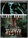 DVD - Klaus Kinski a.o. - Der Fluch der Bestie - German