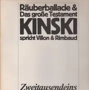 LP - Klaus Kinski, Francois Villon, Arthur Rimbaud - Kinski Spricht Villon Und Rimbaud 3