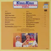 LP - Klaus & Klaus - Wir Feiern Wieder Feste