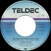 7inch Vinyl Single - Klaus & Klaus - Da Steht Ein Pferd Auf'm Flur - Hamburg Pressing