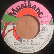 7inch Vinyl Single - Klaus Lage & Members - Dein Gang