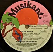 LP - Klaus Lage & Members - Rauhe Bilder