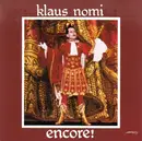 CD - Klaus Nomi - Encore!