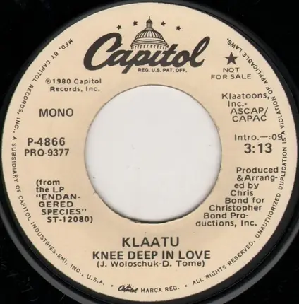 Klaatu - Knee Deep In Love