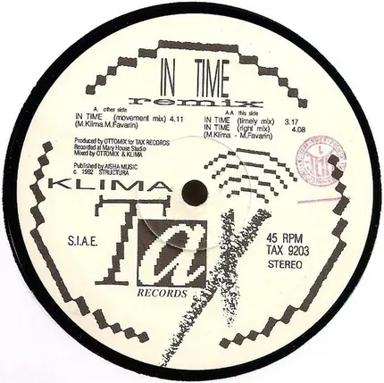 Klima - In Time (Remix)