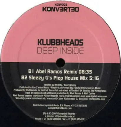 Klubbheads - DEEP INSIDE