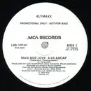 12inch Vinyl Single - Klymaxx - Man Size Love - Promo