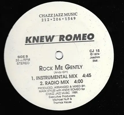 Knew Romeo - Rock Me Gently