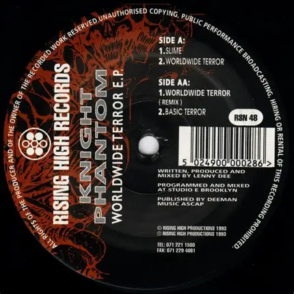 Knight Phantom - Worldwide Terror E.P.
