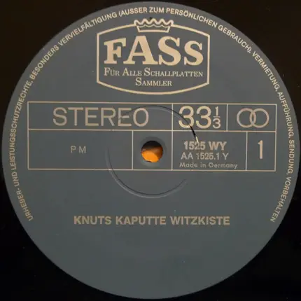 Knut Kiesewetter - Knut's Kaputte Witzekiste
