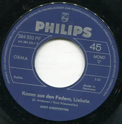 Knut Kiesewetter - Komm Aus Den Federn, Liebste