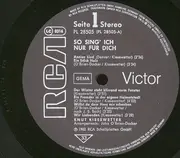 LP - Knut Kiesewetter - So Sing' Ich Nur Für Dich