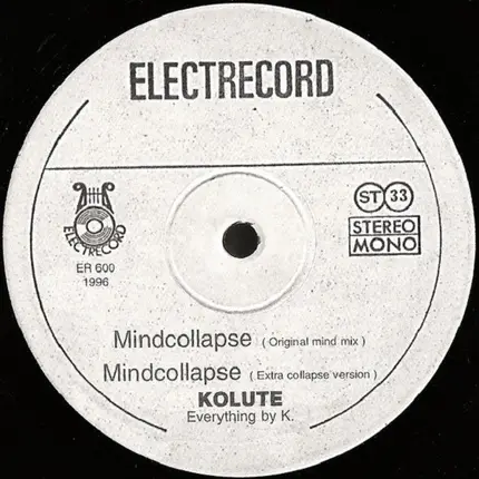 Ko Lute / Third Electric - Mindcollapse / Zeit-Lupe