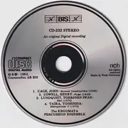 CD - Cage / Cowell / Lundquist / Taira - Second Construction (1940) ─ Pulse (1939) ─ Sisu (1976) ─ Hiérophonie V (1974)